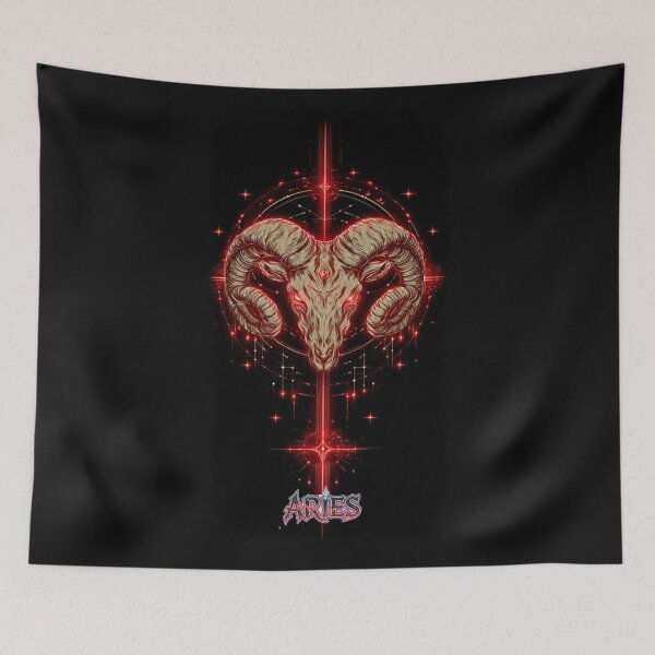 Item preview, Aries Zodiac Sign Ram Astrology Constellation Design designed and sold by Lifeisanimage.