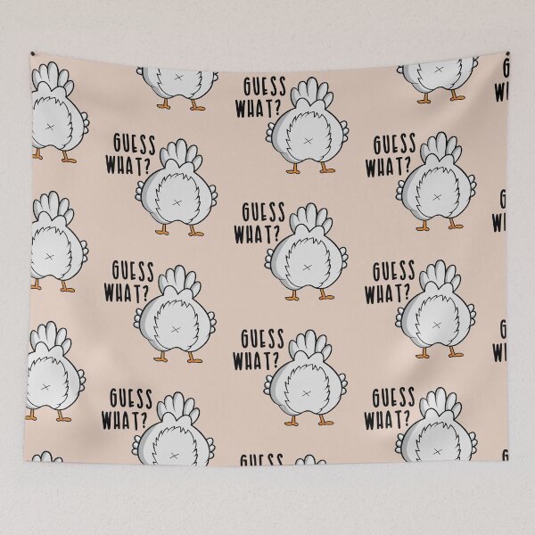Item preview, guess what? chicken butt. designed and sold by pnkrose.