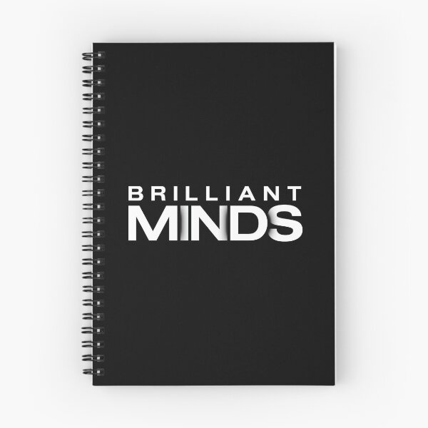Item preview, Brilliant Minds TV Series Typography Logo designed and sold by narin34.