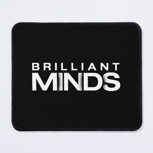 Item preview, Brilliant Minds TV Series Typography Logo designed and sold by narin34.