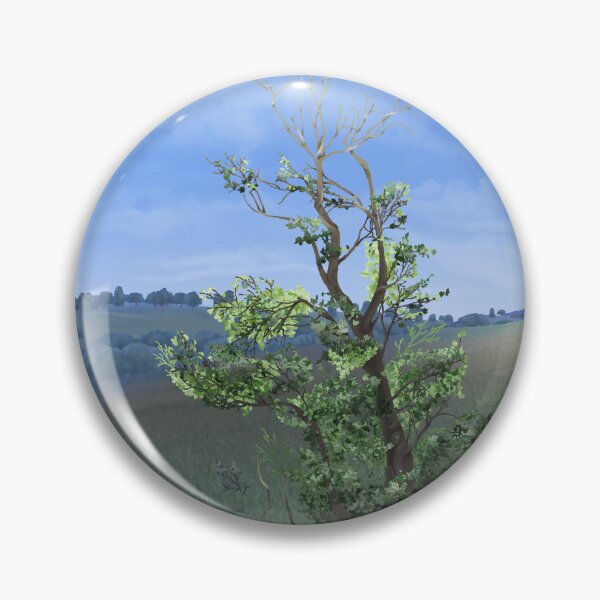 Artikelvorschau, Einsamer Baum auf Ackerflächen entworfen und verkauft von JaybirdArtCreations.
