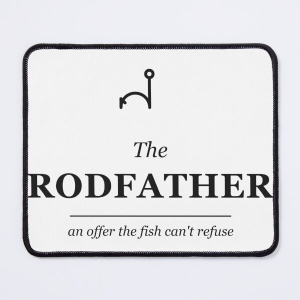 Item preview, The Rodfather Funny Fishing Shirt Fisherman Movie Parody Gift designed and sold by NilsDi.