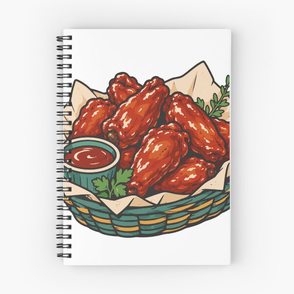 Item preview, Crispy Chicken Wing Basket BBQ designed and sold by JasKei-Designs.
