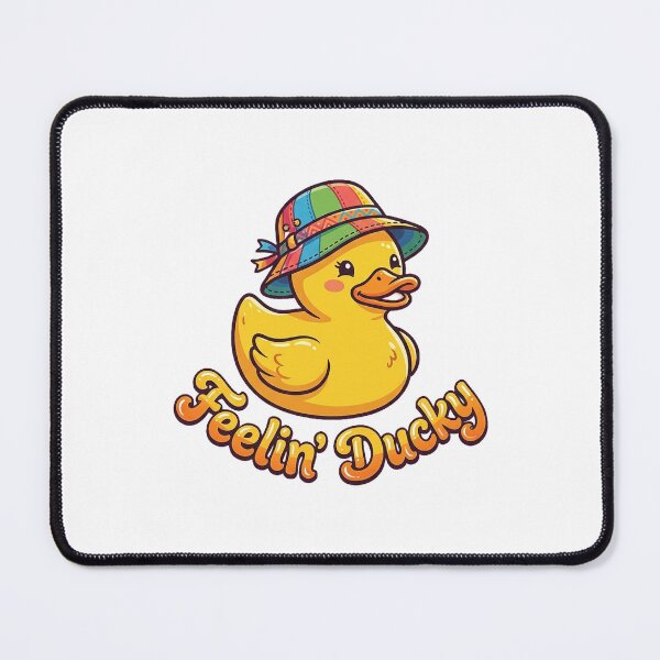 Item preview, Feelin Ducky Funny Summer Duck Tee designed and sold by 7Four1 Designs.