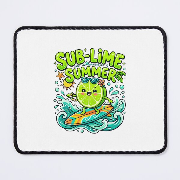 Item preview, Sublime Summer Funny Summer Lime Tee designed and sold by 7Four1 Designs.