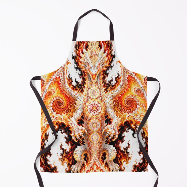 Item preview, Fractal Fire Dragon Art designed and sold by hyperbeast store.