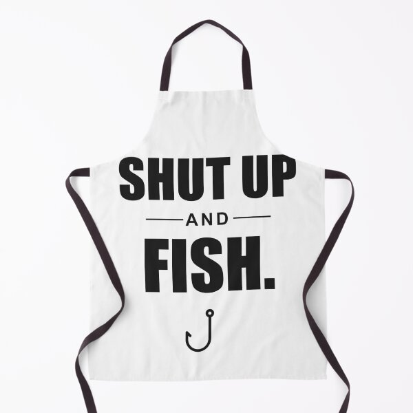 Item preview, Shut Up And Fish Funny Fishing Shirt Angler Quote Gift designed and sold by NilsDi.
