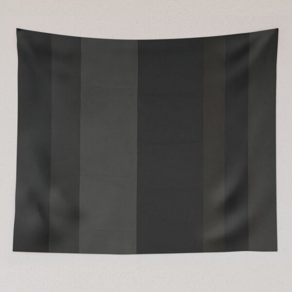 Item preview, Dark Minimalist Abstract Wall Art, Black Charcoal Monochrome Geometric Design designed and sold by DimoraGutyz.