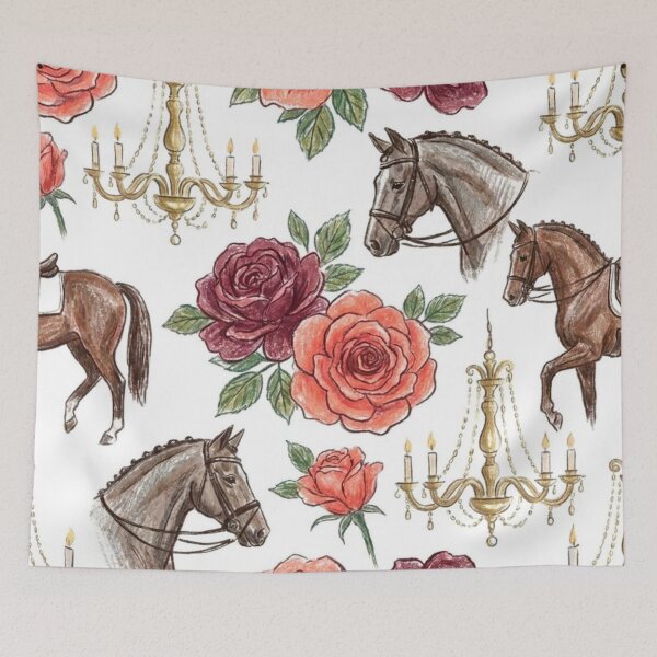 Item preview, Vintage Equestrian Design designed and sold by LeosCloset.