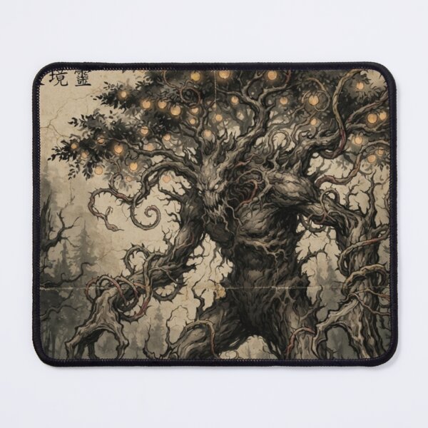 Item preview, Guardian of the Dark Western Forest Sumi-e Ink Wash designed and sold by DuckOddity.