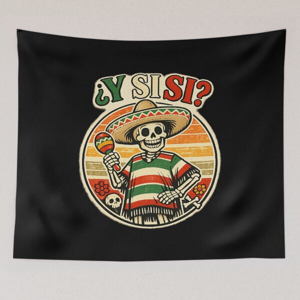 Item preview, Y Si Sí Mexico Flag Y Si Sí Mexican Culture Meme T-Shirt | Funny Mexican Pride Graphic Gift designed and sold by Trendably.