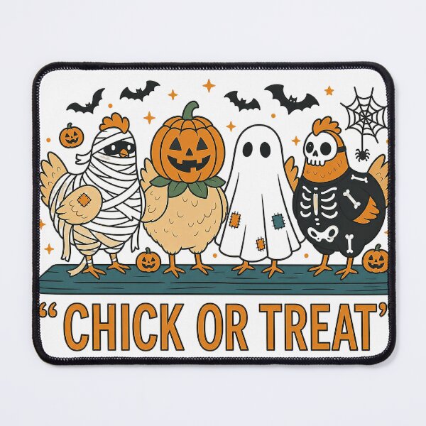 Item preview, Chick or Treat Cute Halloween Art designed and sold by anabellstar design co.