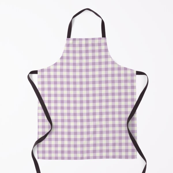 Item preview, Soft Lavender Gingham Pattern | Pastel Purple Checkered Print | Vintage Lilac Plaid | Light Purple Gingham | Cottagecore Lavender Check | Preppy Purple and Cream Gingham designed and sold by VivaFy.