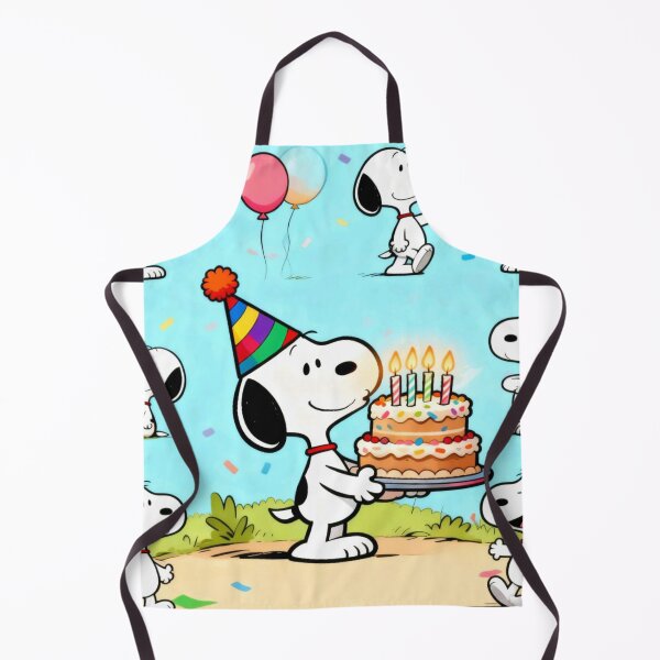 Item preview, Snoopy Birthday Cake Party Pattern designed and sold by Innova_Creations.