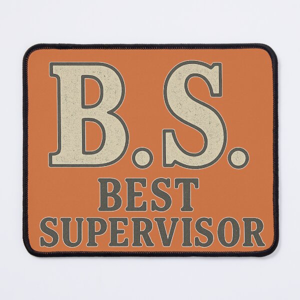 Item preview, Best Supervisor – Bold Recognition Design  designed and sold by BB Design Garage.