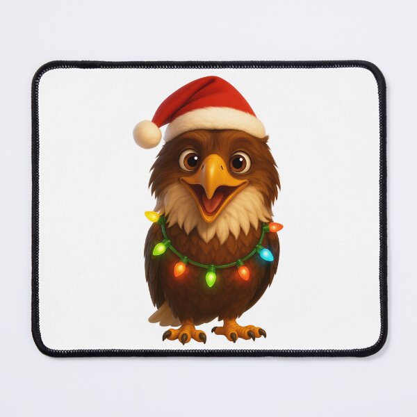 Item preview, Christmas White-Tailed Eagle designed and sold by Sillytoe.