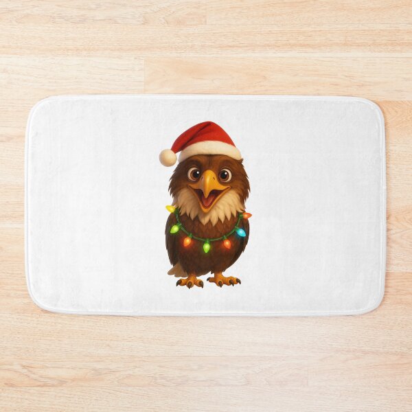 Item preview, Christmas White-Tailed Eagle designed and sold by Sillytoe.