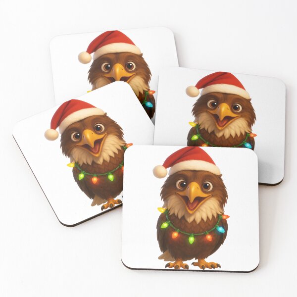 Item preview, Christmas White-Tailed Eagle designed and sold by Sillytoe.