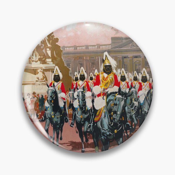 Item preview, Scottish Terrier Royal Horse Guards | Vintage London Travel Poster designed and sold by CJChronicles.