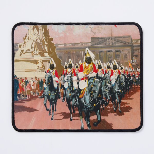 Item preview, Scottish Terrier Royal Horse Guards | Vintage London Travel Poster designed and sold by CJChronicles.