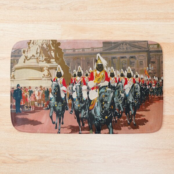Item preview, Scottish Terrier Royal Horse Guards | Vintage London Travel Poster designed and sold by CJChronicles.