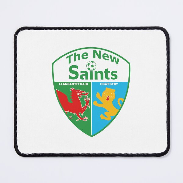 Item preview, The New Saints FC Crest with Welsh Dragon and Lion designed and sold by narin34.