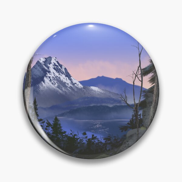 Item preview, Mountain Vista at Dusk designed and sold by JaybirdArtCreations.