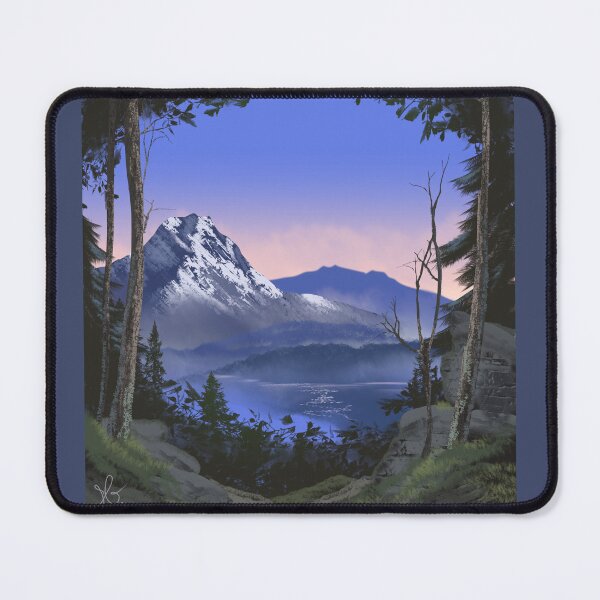 Item preview, Mountain Vista at Dusk designed and sold by JaybirdArtCreations.