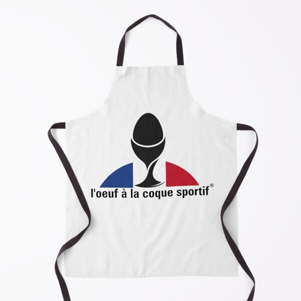 Item preview, The Sporty Soft-Boiled Egg - French Humor Logo Parody designed and sold by Eric Sintès.
