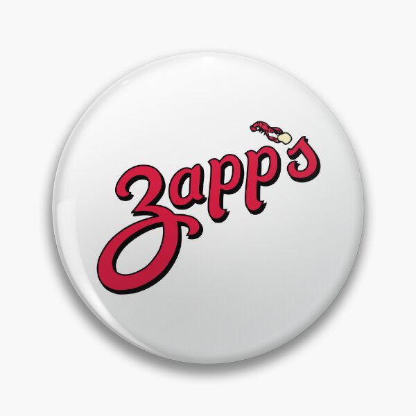 Item preview, Vibrant Zapp's Potato Chips Red Script Logo designed and sold by narin34.