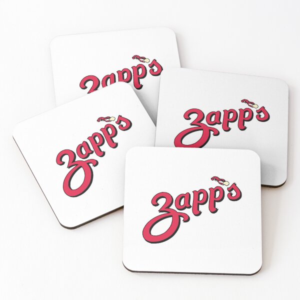 Item preview, Vibrant Zapp's Potato Chips Red Script Logo designed and sold by narin34.