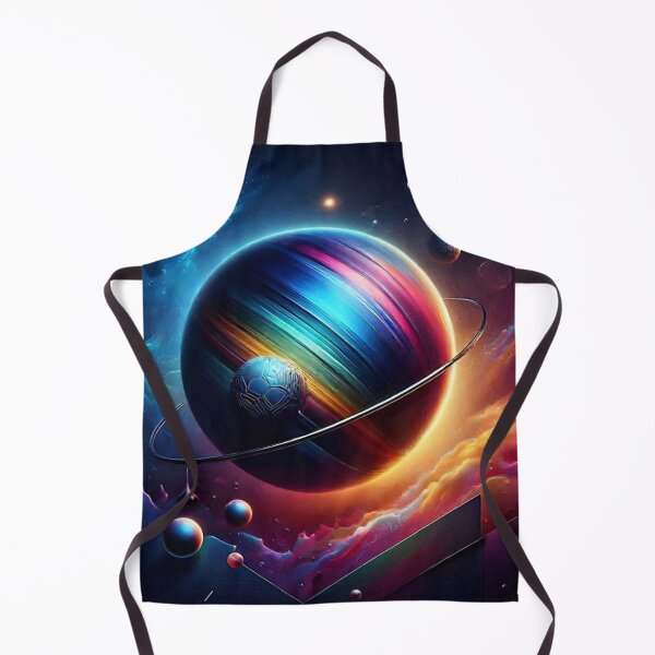 Item preview, Cosmic Galaxy Colorful Planet Abstract Space Nebulae Art designed and sold by Dream Weave Studio.