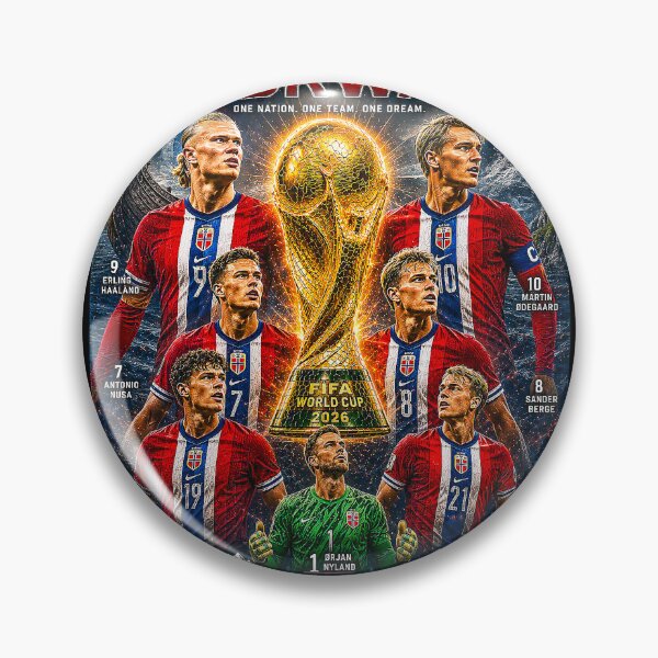 Item preview, FIFA 2026 WORLD CUP  - NORWAY - Remeber The Vikings designed and sold by DBM Photo Art 1.