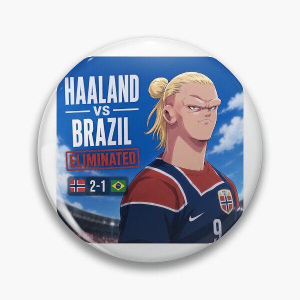 Item preview, Erling Haaland vs Brazil  designed and sold by SMARTKIT  DESIGNAGENCY.