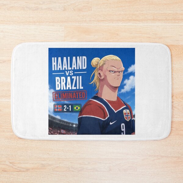 Item preview, Erling Haaland vs Brazil  designed and sold by SMARTKIT  DESIGNAGENCY.