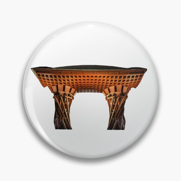 Item preview, Traditional Kanazawa Station Tsuzumi Gate Japan designed and sold by InakaLifePhoto.