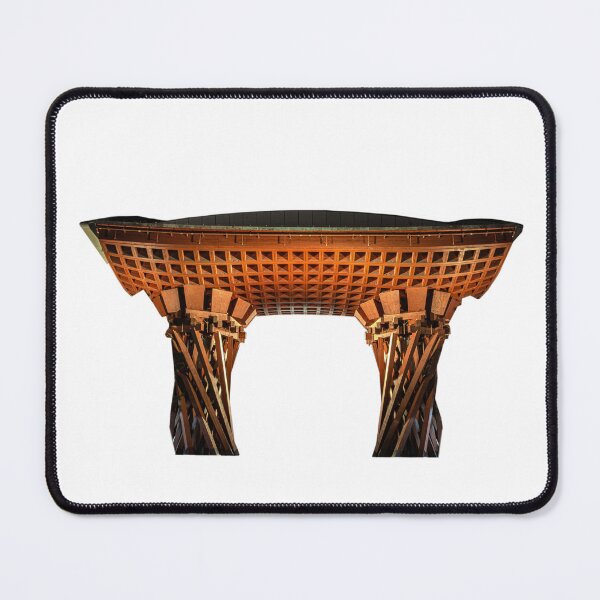 Item preview, Traditional Kanazawa Station Tsuzumi Gate Japan designed and sold by InakaLifePhoto.