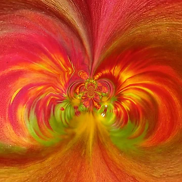 Artwork thumbnail, Solar Bloom Abstract by SilentBloomLab