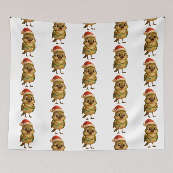 Item preview, Christmas Willow Flycatcher designed and sold by Sillytoe.