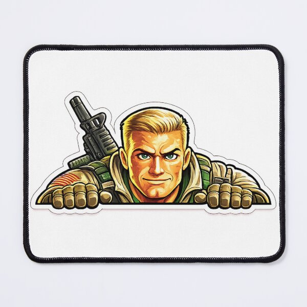 Item preview, Duke GI Joe Peeker designed and sold by StickerPeekers.