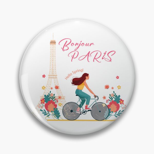 Item preview, Hello Spring - Bonjour Paris designed and sold by Neotakuz.