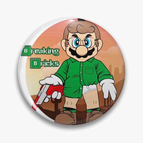Item preview, Mario as breaking bad character  designed and sold by GravicPopart21.