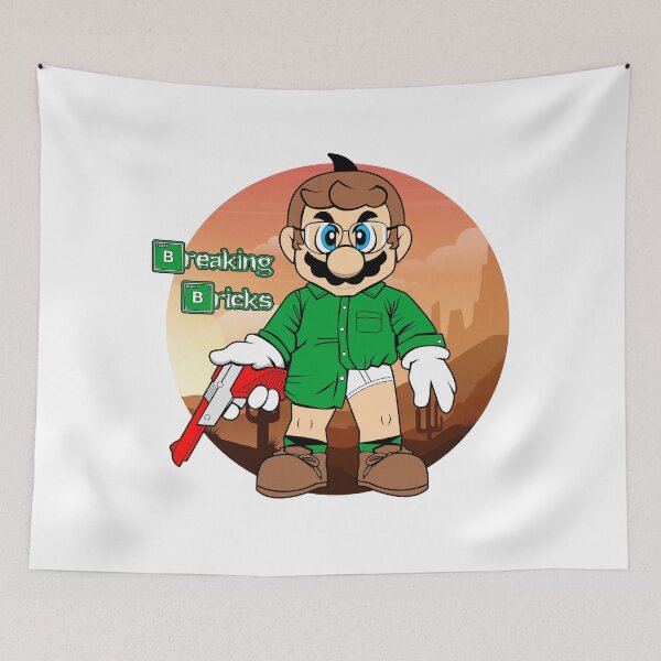 Item preview, Mario as breaking bad character  designed and sold by GravicPopart21.