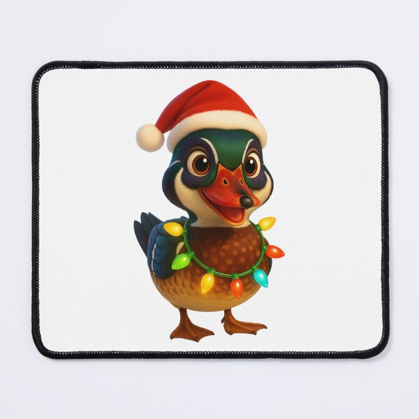 Item preview, Christmas Wood Duck designed and sold by Sillytoe.