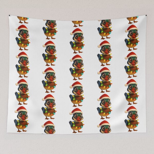 Item preview, Christmas Wood Duck designed and sold by Sillytoe.