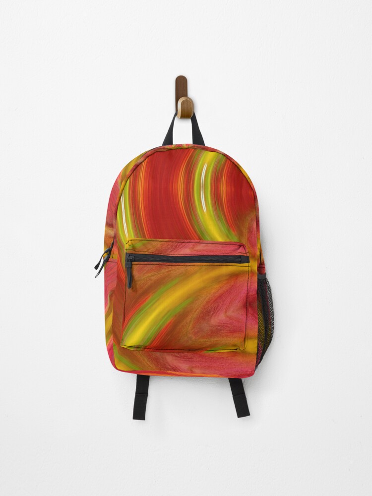 Thumbnail 1 of 3, Backpack, Infinite Floral Vortex designed and sold by SilentBloomLab.
