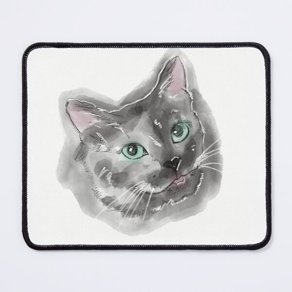 Item preview, Mr. Blep (Cute Cat, Green Eyes, Silly Face) designed and sold by Colette-Wilder.