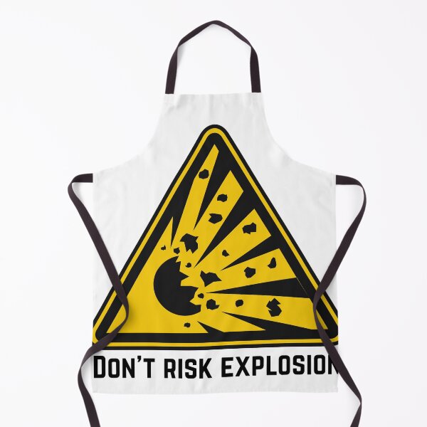 Item preview, Explosion Warning designed and sold by MayaCordalia.