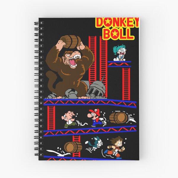 Item preview, mario and goku playing donkey kong game videos designed and sold by GravicPopart21.