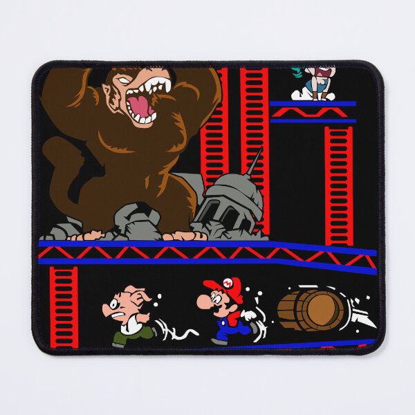 Item preview, mario and goku playing donkey kong game videos designed and sold by GravicPopart21.